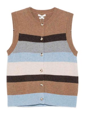 YERSE: Chalecos - Chaleco - Multicolor