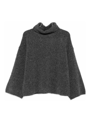 YERSE: Pull col rond - Pull Col Rond - Gris