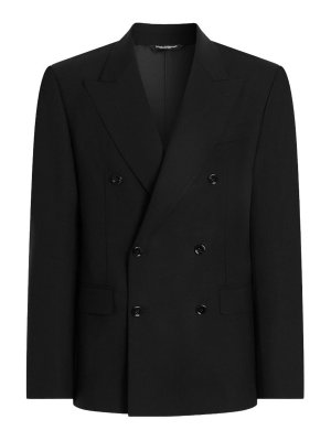 DOLCE & GABBANA: blazers - Black Tailored Blazer