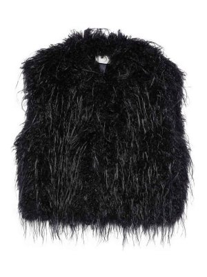 FORTE FORTE: Pelz und Shearling - Pelz - Blau