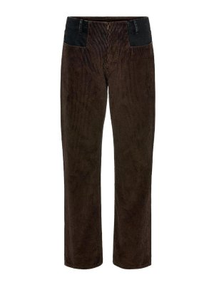 Maison Margiela: pantaloni casual - Pantaloni a gamba dritta