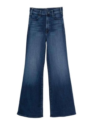 MOTHER: Jeans acampanados - Jeans Acampanados - Azul