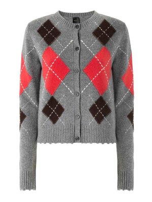 Pinko: Cardigans - Cardigan - Gris