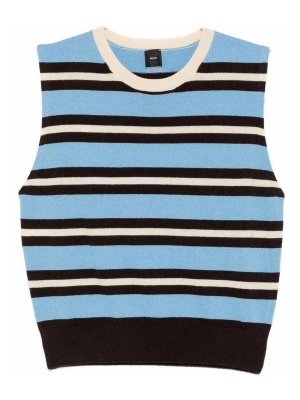 Pinko: Chalecos - Chaleco - Azul Claro