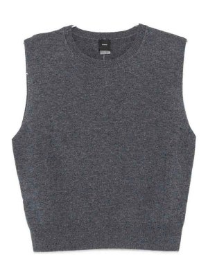 Pinko: Chalecos - Chaleco - Gris