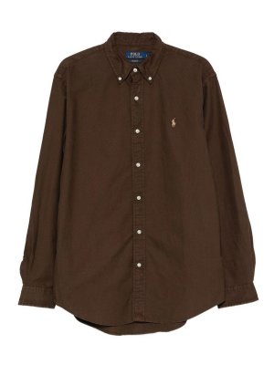 POLO RALPH LAUREN: Chemises - Chemise - Marron