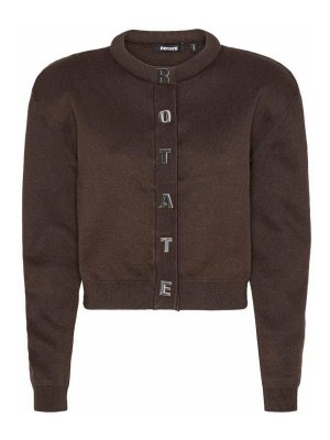 ROTATE Birger Christensen: Cardigans - Cardigan - Marron