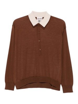 Semicouture: Polos - Polo - Marrón