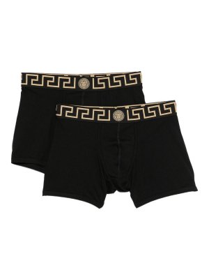 VERSACE: Swim shorts & swimming trunks - Mens Boxer Briefs With Greca Motif