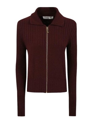 VICTORIA BECKHAM: Pull col rond - Pull Col Rond - Bordeaux