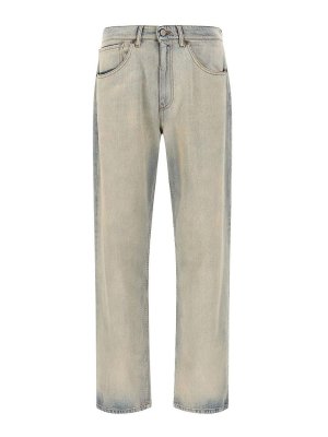 MM6 MAISON MARGIELA: straight leg jeans - Jeans