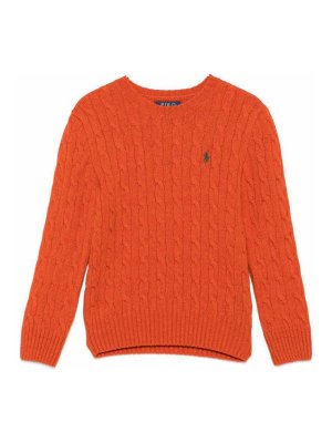 POLO RALPH LAUREN: クルーネック - クルーネック - オレンジ