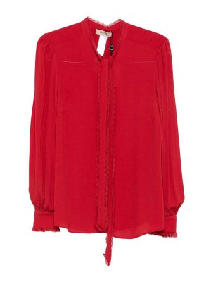 TWINSET: Hemden - Hemd - Rot