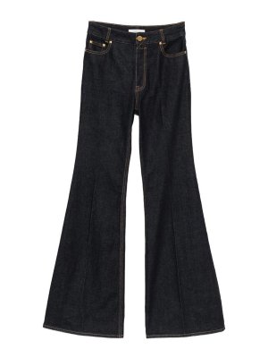 ZIMMERMANN: Jeans Rectos - Vaqueros Rectos - Azul