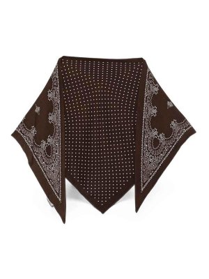 DESTIN: scarves - Tri Choco Brown Scarf