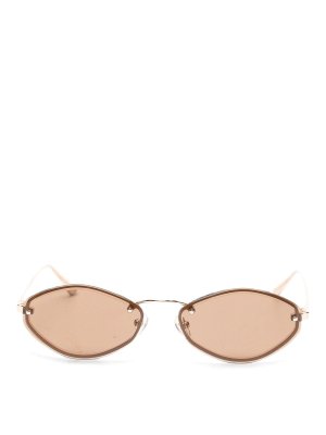 JACQUEMUS: sunglasses - Sun Sunglasses With Yellow Lenses