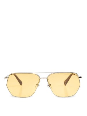 JACQUEMUS: occhiali da sole - Argento
