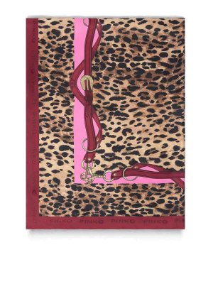 Pinko: scarves - Limbo Animal Print Scarf
