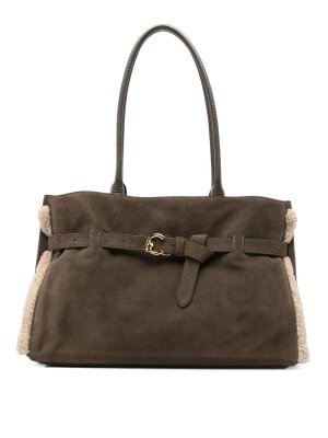 COCCINELLE: トートバッグ - トートバッグ - ブラウン
