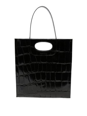 GHERARDINI: Handtaschen - Shopper - Schwarz