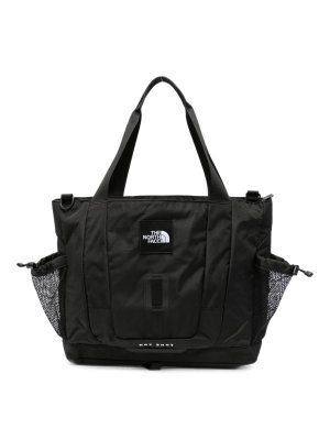 THE NORTH FACE: totes bags - Black Amano Multi-Compartment Tote Bag