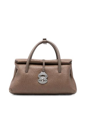 ZANELLATO: Sacs à main - Sac Cabas - Gris