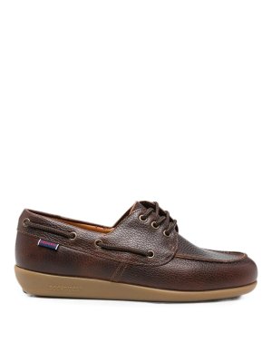 SEBAGO: flat shoes - Portland  Full-Grain Leather Deck Shoes