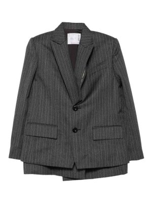 Sacai: Tailored & Dinner - Herringbone Suiting