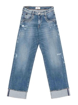 LE TEMPS DES CERISES: Jeans à jambe droite - Jean Droit - Bleu