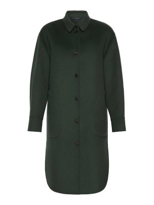 S MAX MARA: knee length coats - S Max Mara Elk Coat