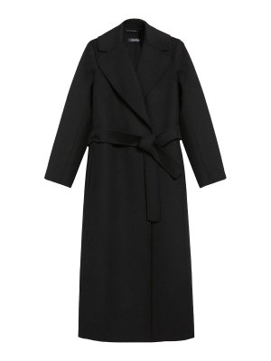 S MAX MARA: ニーレングスコート - 膝丈コート - 黒