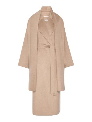 S MAX MARA: ニーレングスコート - 膝丈コート - ダークグレー