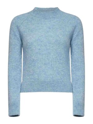 DRIES VAN NOTEN: maglia collo rotondo - Maglione Texas Azzurro