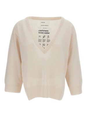 EXTREME CASHMERE: maglia collo rotondo - Maglione N491 Pearl Bone