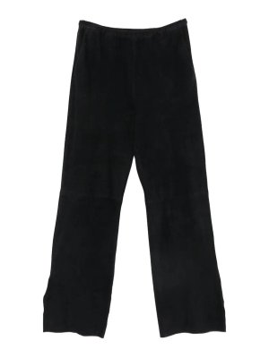 FORTE FORTE: casual trousers - Suede Night Pants