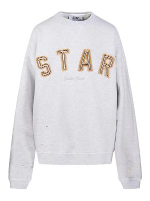 GOLDEN GOOSE: Sweatshirts & Pulls - Sweat-Shirts - Gris