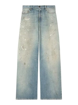 GOLDEN GOOSE: ボーイフレンドデニム - ボーイフレンド - ブルー
