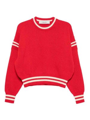 GOLDEN GOOSE: crew necks - Red Logo Maglio