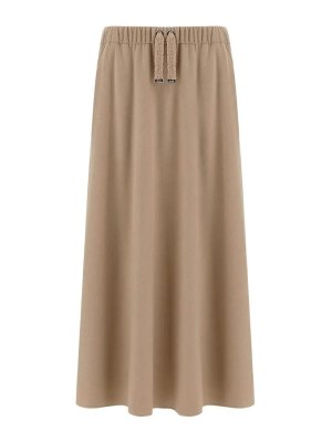 HERNO: Jupes midi et au genou - Jupe Midi - Jaune