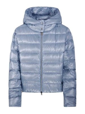 HERNO: Vestes-rembourrees - Blouson Rembourré - Bleu Clair