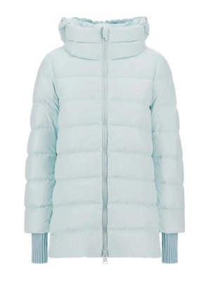 HERNO: Vestes-rembourrees - Blouson Rembourré - Bleu Clair