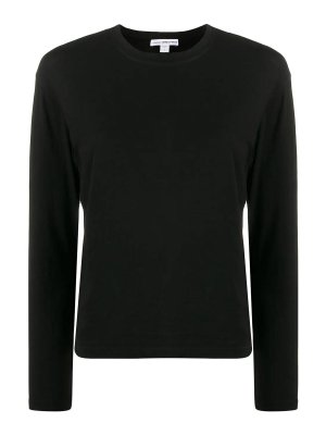 JAMES PERSE: t-shirts - Black Long Sleeve T-Shirt