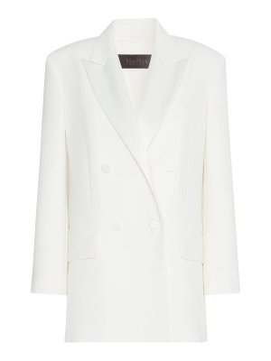 Max Mara: Blazer - Blazer - Weiß