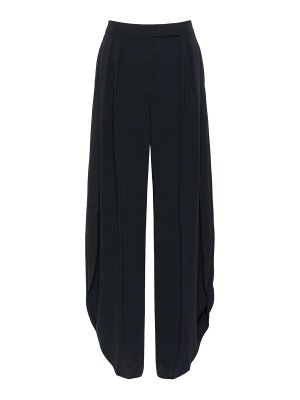 Max Mara: casual trousers - Piano Pant Bran Blue