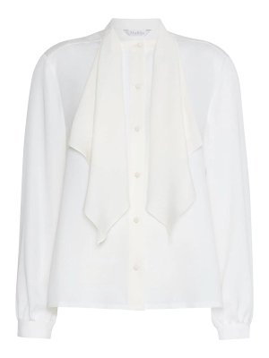 Max Mara: shirts - Leccio White Shirt