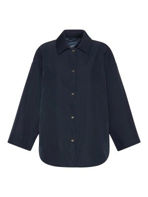 Max Mara: padded jackets - The Cube Carlotta Padded Jacket in Blue