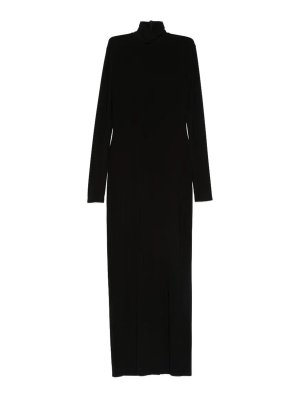 Norma Kamali: evening dresses - Long Black Dress