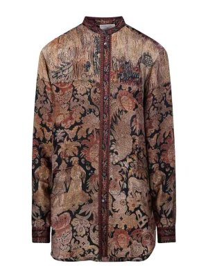 PIERRE-LOUIS MASCIA: shirts - Pierre-Louis Mascia Gold Aloe Shirt