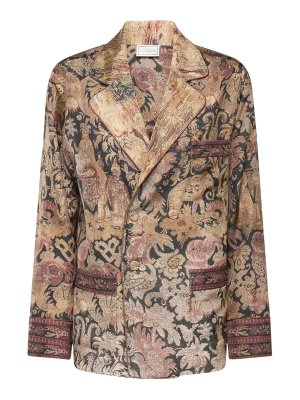PIERRE-LOUIS MASCIA: giacche blazer - Pierre-Louis Mascia Giacca Cialda Oro