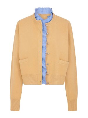 RABANNE: cardigan - Cardigan Cammello